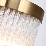 Бра с прозрачными стеклянными трубочками и металлическим основанием Nembus варинант исполнения - 3 | Loft Concept в Брянске