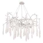 Люстра подвесная с прозрачными подвесками в форме капель Droplet Chandelier варинант исполнения - 4 | Loft Concept в Брянске