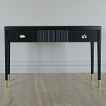 Туалетный стол - Трельяж Elsa Dreams Black 120 см варинант исполнения - 6 | Loft Concept в Брянске