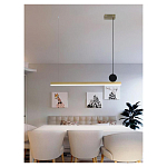 Люстра линейная светодиодная в минималистичном стиле New Age of Light варинант исполнения - 4 | Loft Concept в Брянске