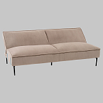 Диван современный вельветовый прямой Worcester Бежевый  варинант исполнения - 4 | Loft Concept в Брянске