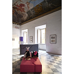 Дизайнерский модульный диван волнистой формы с цветным принтом Poltronova Superonda Sofa варинант исполнения - 10 | Loft Concept в Брянске