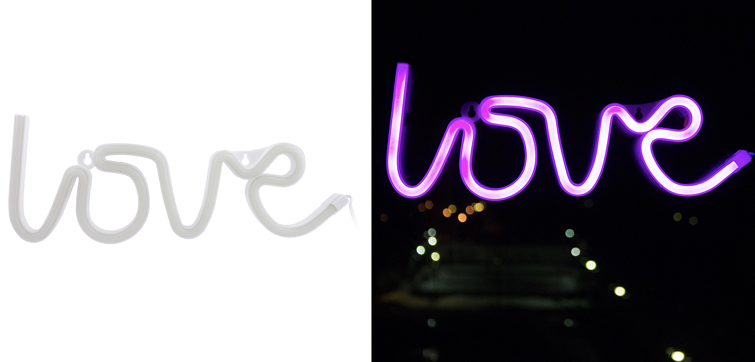 Неоновая лампа LOVE Неоновая лампа LOVE - Loft-Concept в Брянске
