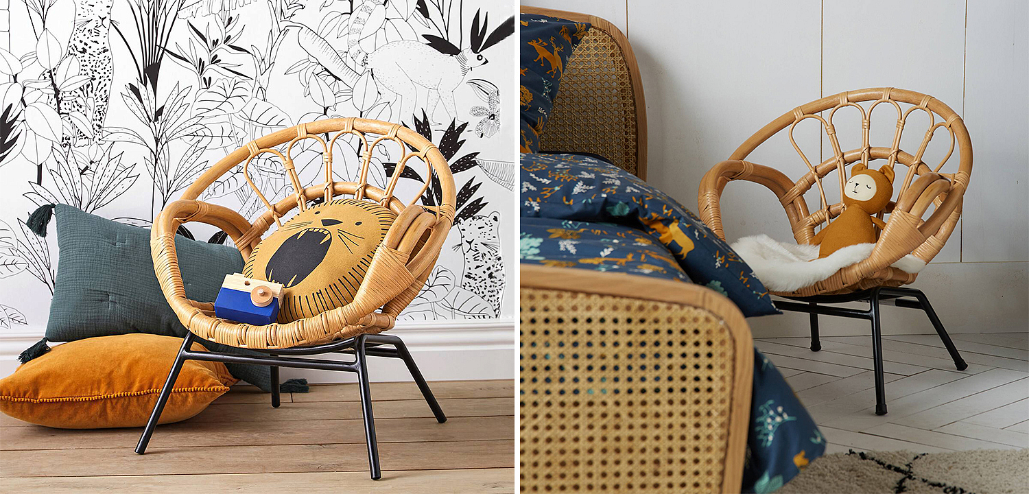 Кресло детское Wicker Baby Chair Кресло детское Wicker Baby Chair - Loft-Concept в Брянске