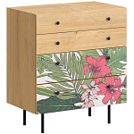 Комод с принтом на ящиках Elise Chest of Drawers варинант исполнения - 12 | Loft Concept в Брянске