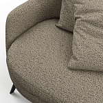 Мебельная ткань Шенилл коричневый цвет 138 см T4-28 варинант исполнения - 5 | Loft Concept в Брянске