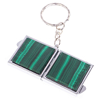 Зеркало брелок складное двухстороннее из натурального камня Малахит Stone Mirrors варинант исполнения - 5 | Loft Concept в Брянске