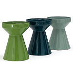 Приставной стол из керамики Manufacto Blue варинант исполнения - 3 | Loft Concept в Брянске