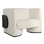 Кресло Florida Lounge Chair с элегантным деревянным декором  варинант исполнения - 1 | Loft Concept в Брянске