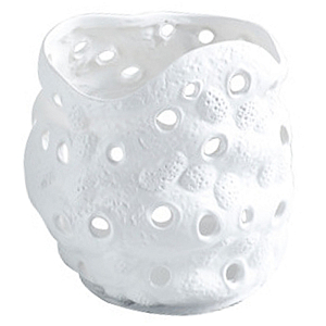 Ваза белая Rie White Vase S