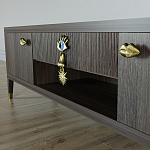 TV-тумба Дизайнерская Elsa Dreams Walnut варинант исполнения - 2 | Loft Concept в Брянске