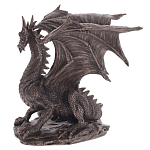 Декоративная статуэтка Дракон Dragon Brown Statuette варинант исполнения - 3 | Loft Concept в Брянске