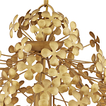 Подвесной светильник золотой с декором в виде лепестков клевера Hanging Clover варинант исполнения - 1 | Loft Concept в Брянске