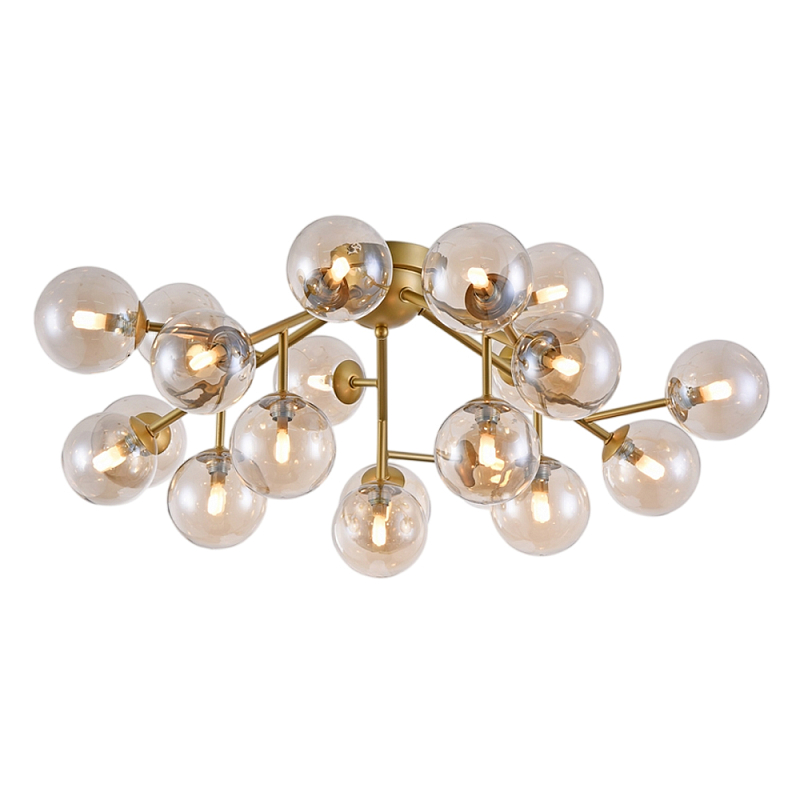 Потолочный светильник Dallas G9X20 Золотой Черный в Брянске | Loft Concept 