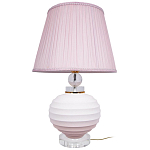 Настольная лампа керамическая Pink lampshade варинант исполнения - 1 | Loft Concept в Брянске