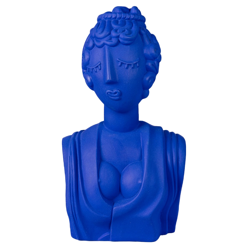 Скульптура Seletti Bust Poppea Blue Синий Скульптура Seletti Bust Poppea Blue Синий в Брянске | Loft Concept