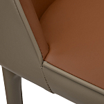 Стул барный с терракотовой обивкой из экокожи Spectacular High Chair варинант исполнения - 3 | Loft Concept в Брянске