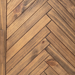 Шкаф из массива сосны с орнаментом "Ёлочка" Geometric Ornament варинант исполнения - 5 | Loft Concept в Брянске