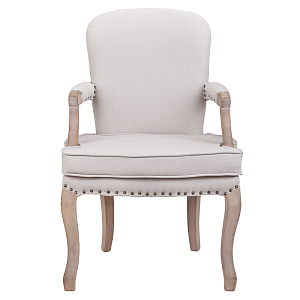 Кресло Aubrey Classical Armchair beige flax