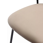 Стул Singer Chair без подлокотников светло-коричневый Велюр варинант исполнения - 5 | Loft Concept в Брянске