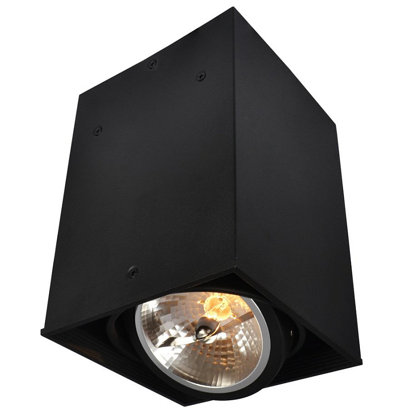 Спот Pointer 1 Cube spot Black Черный Спот Pointer 1 Cube spot Black Черный в Брянске | Loft Concept