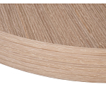 Столик журнальный круглый со светлым шпоном Light Veneer Table варинант исполнения - 4 | Loft Concept в Брянске