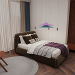 Подвесной вязаный светильник в двухцветном исполнении «Двойной Токио»  варинант исполнения - 3 | Loft Concept в Брянске