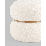 Пуф Полли S тедди белый варинант исполнения - 2 | Loft Concept в Брянске