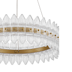 Люстра круглая с декоративными элементами в виде лепестков Round Light Flashing варинант исполнения - 6 | Loft Concept в Брянске