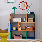 Настенное зеркало с волнистой рамой Mune Mirror Red варинант исполнения - 6 | Loft Concept в Брянске