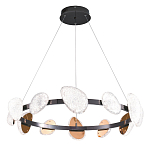 Люстра подвесная круглая с овальными плафонами Iona chandelier варинант исполнения - 6 | Loft Concept в Брянске