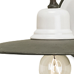 Бра серо-белого цвета Timeless Appeal варинант исполнения - 1 | Loft Concept в Брянске