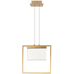 Подвесной геометрический светильник со стеклом Rectangle Geometry Glass Chandelier варинант исполнения - 2 | Loft Concept в Брянске