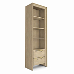  Стеллаж 2 ящика 4 открытые полки Flowchart 60 см варинант исполнения - 2 | Loft Concept в Брянске