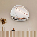 Абстрактная скульптура на стену в виде капли воды Water Outline варинант исполнения - 4 | Loft Concept в Брянске