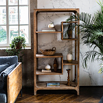 Деревянный стеллаж Nery Wooden Rack варинант исполнения - 2 | Loft Concept в Брянске