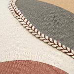 Подушка декоративная с геометрическим узором и плетенными вставками Divine Abstractions варинант исполнения - 2 | Loft Concept в Брянске