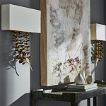 Бра Brass Eucalyptus Branches Lampshade Wall Lamp варинант исполнения - 3 | Loft Concept в Брянске