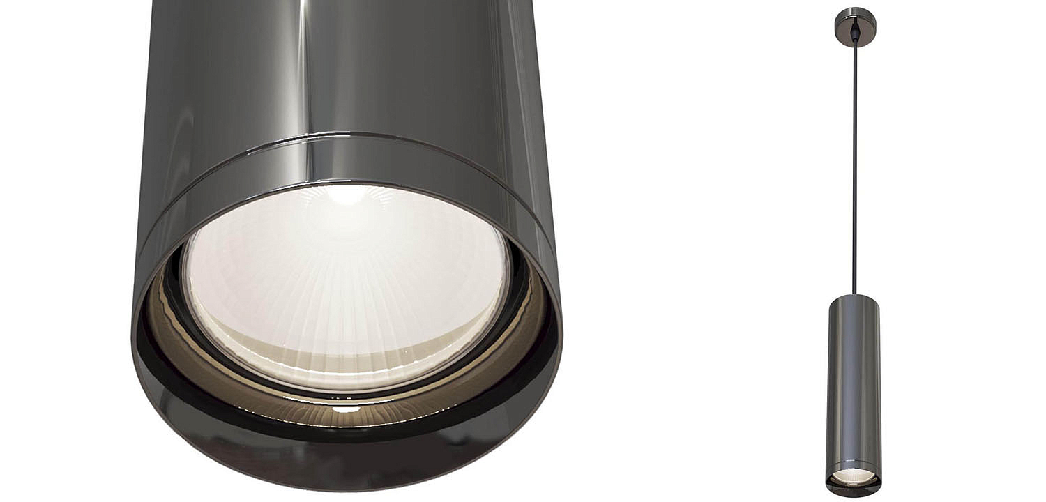 Подвесной светильник Trumpet tube graphite 30 Подвесной светильник Trumpet tube graphite 30 - Loft-Concept в Брянске