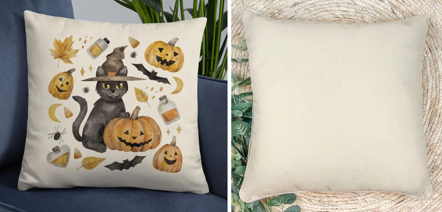 Подушка Halloween Pumpkin Cat Подушка Halloween Pumpkin Cat - Loft-Concept в Брянске