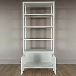 Стеллаж со стеклянными полками Elsa Dreams White варинант исполнения - 3 | Loft Concept в Брянске