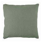 Подушка декоративная хлопковая мятного цвета с абстрактным принтом Elysian Flow Breeze варинант исполнения - 2 | Loft Concept в Брянске