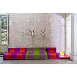 Дизайнерский кофейный стол на круглых ножках Poltronova T02 Pink Coffee Table варинант исполнения - 13 | Loft Concept в Брянске