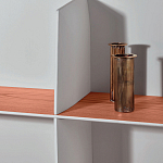 Дизайнерский стеллаж с вертикальными и горизонтальными полками Gio Ponti D.357.1 D.357.2 Rack варинант исполнения - 2 | Loft Concept в Брянске