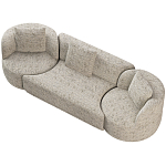 Диван Calypso с поворотным механизмом  варинант исполнения - 7 | Loft Concept в Брянске