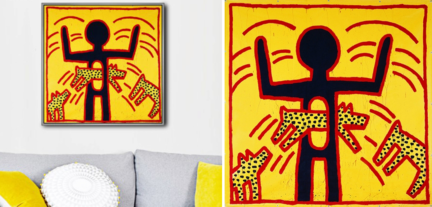 Постер Keith Haring 9 Постер Keith Haring 9 - Loft-Concept в Брянске