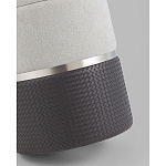 Пуф Mauldine с ящиком серо-черный с экокожей варинант исполнения - 3 | Loft Concept в Брянске