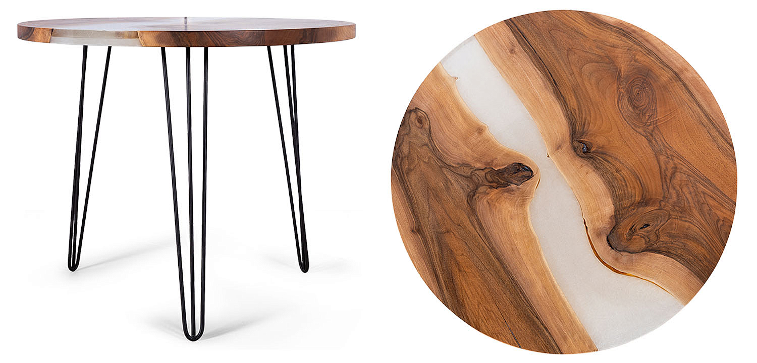 Обеденный стол Dinner Table Round River Collection Обеденный стол Dinner Table Round River Collection - Loft-Concept в Брянске