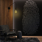 Барельеф FINGERPRINT варинант исполнения - 3 | Loft Concept в Брянске
