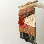 Текстильное Панно с бахромой варинант исполнения - 3 | Loft Concept в Брянске